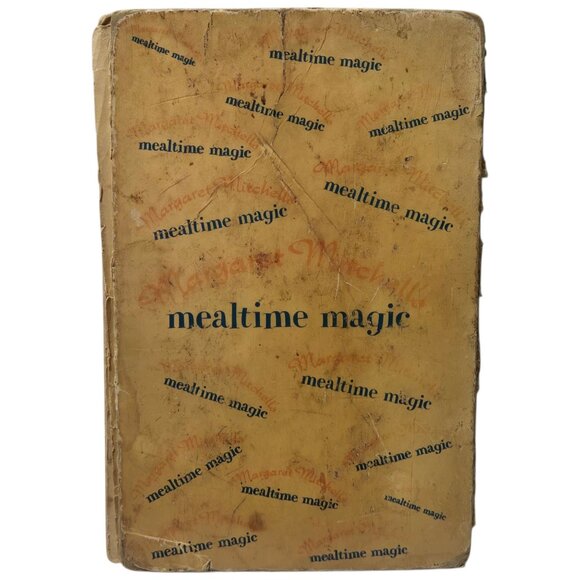 Margaret Mitchells Mealtime Magic Desserts Cookbook 1951 First Printing AS IS - Picture 2 of 16